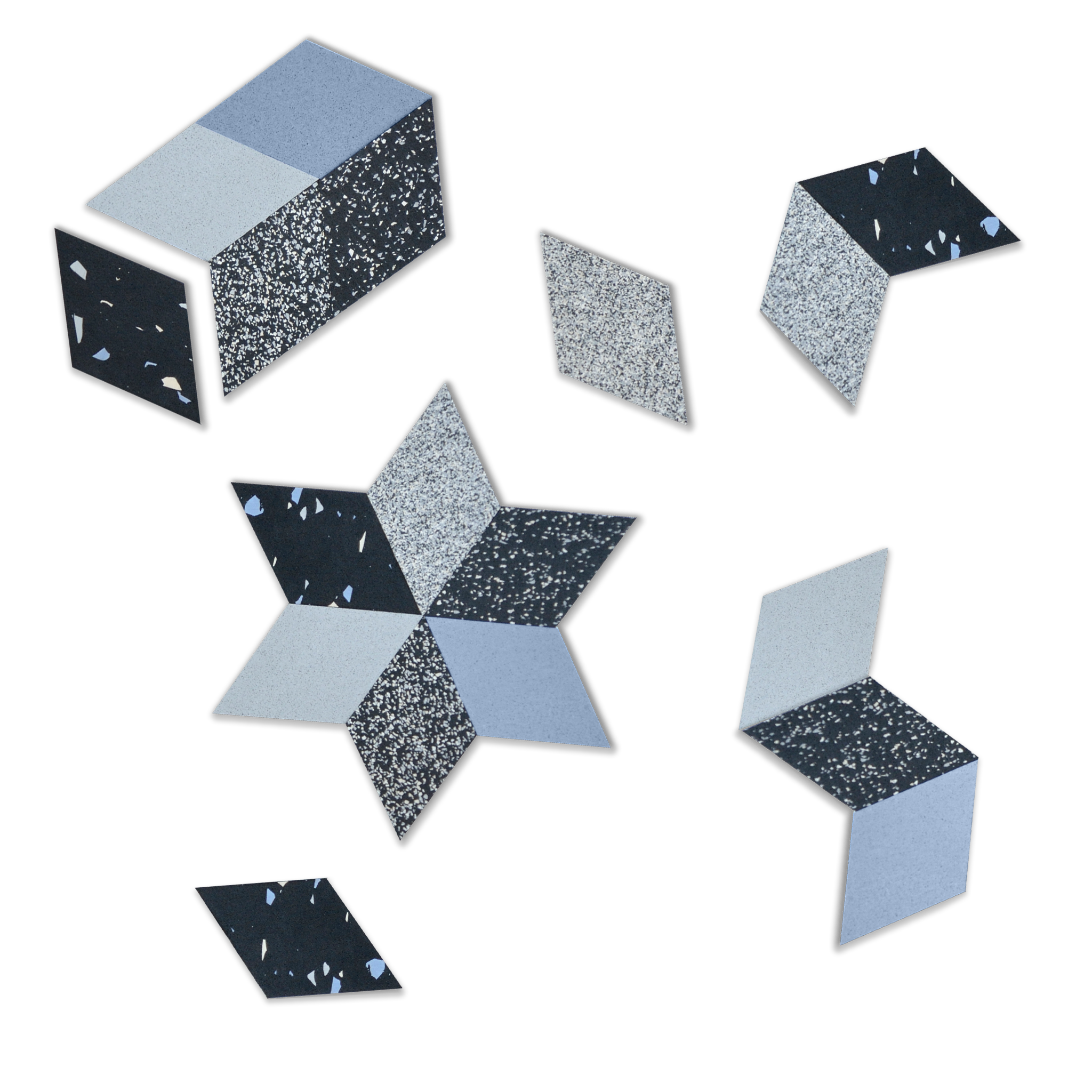 Rhombus Table Trivets - 18 Pack