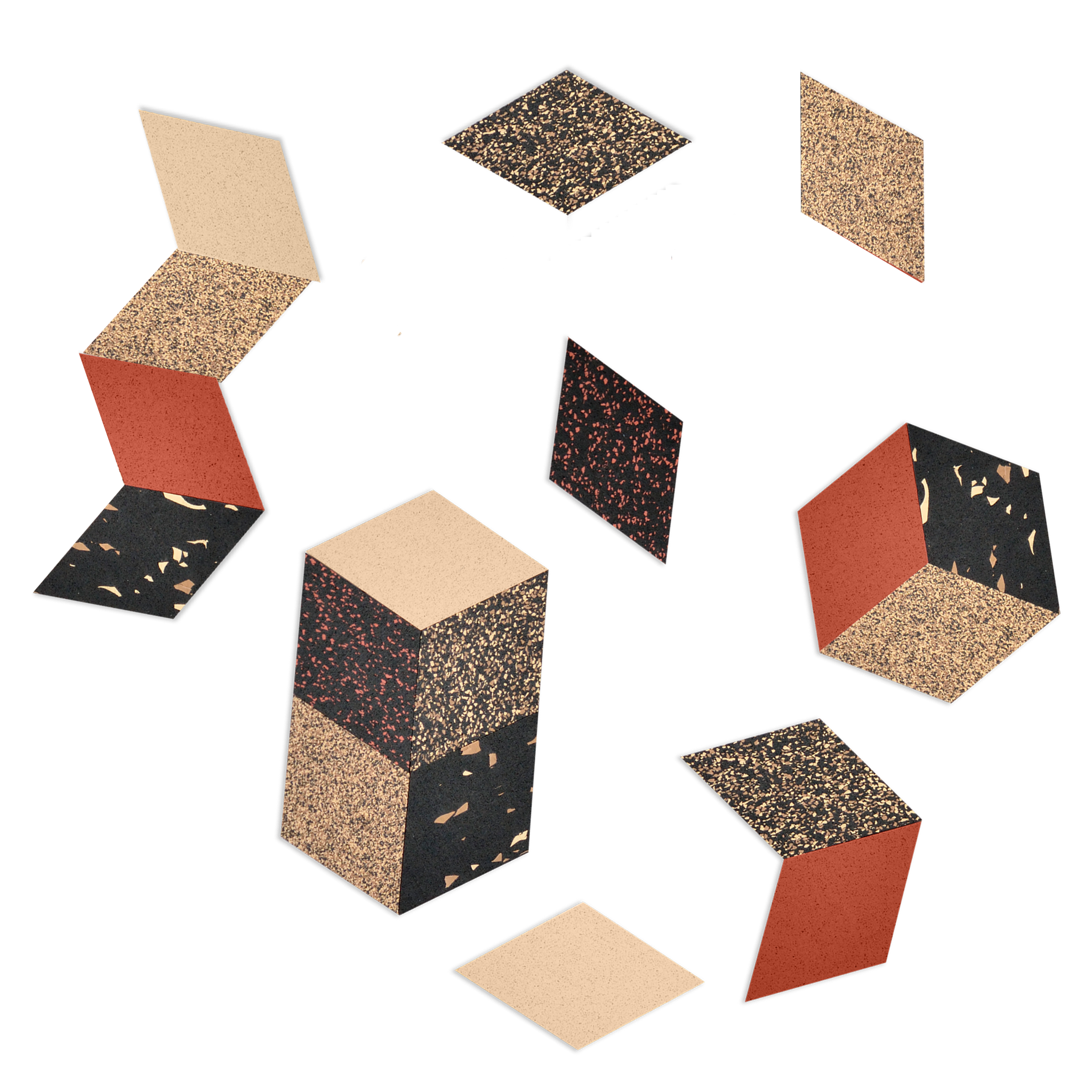 Rhombus Table Trivets - 18 Pack