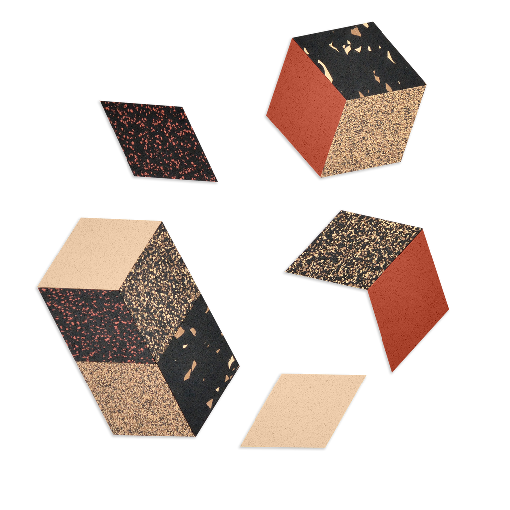 Rhombus Table Trivets - 12 Pack
