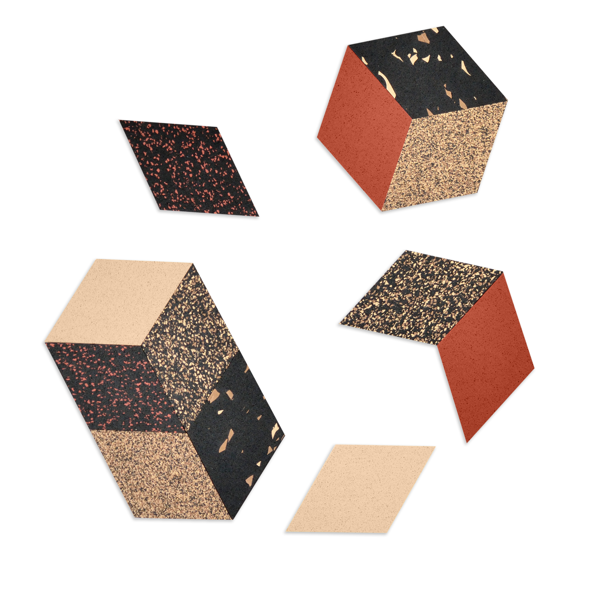 Rhombus Table Trivets - 12 Pack