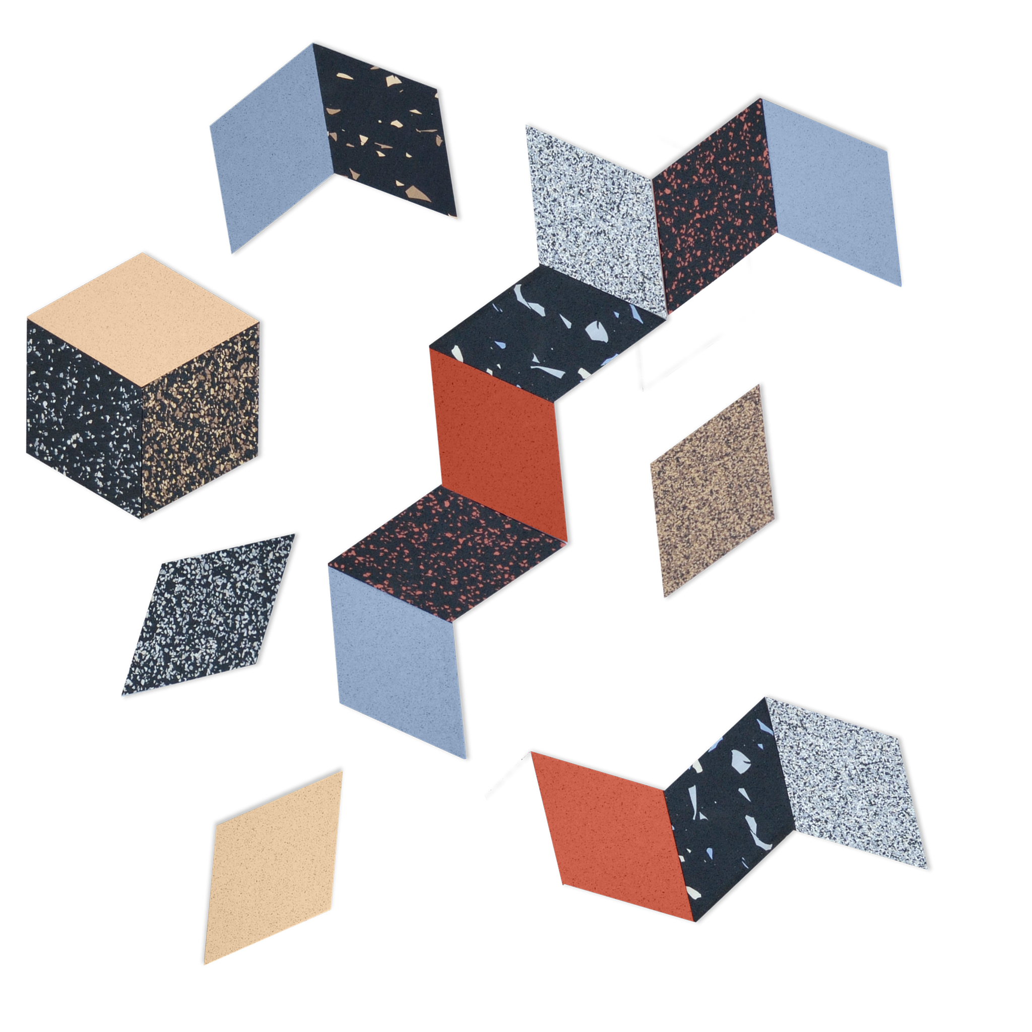 Rhombus Table Trivets - 18 Pack