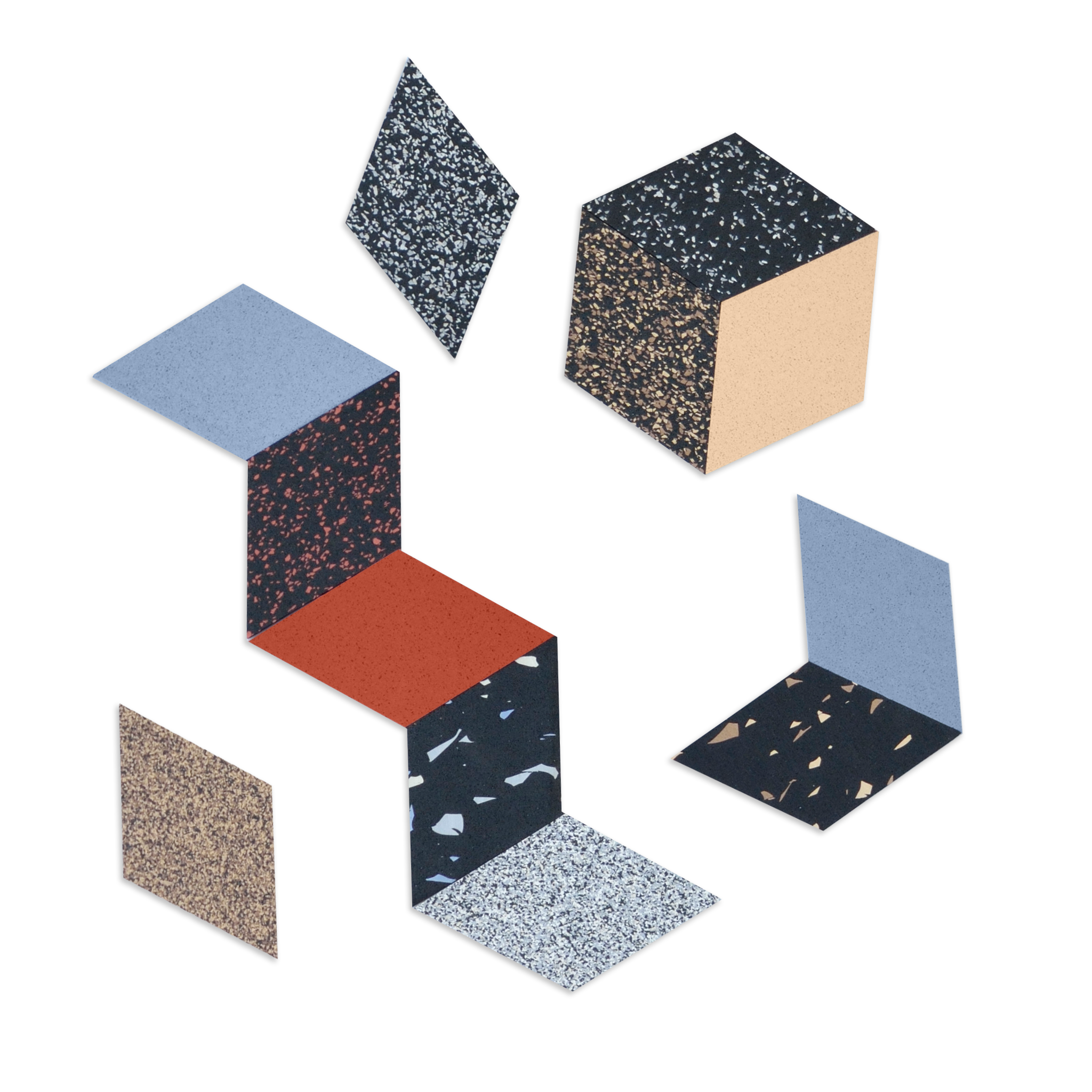 Rhombus Table Trivets - 12 Pack