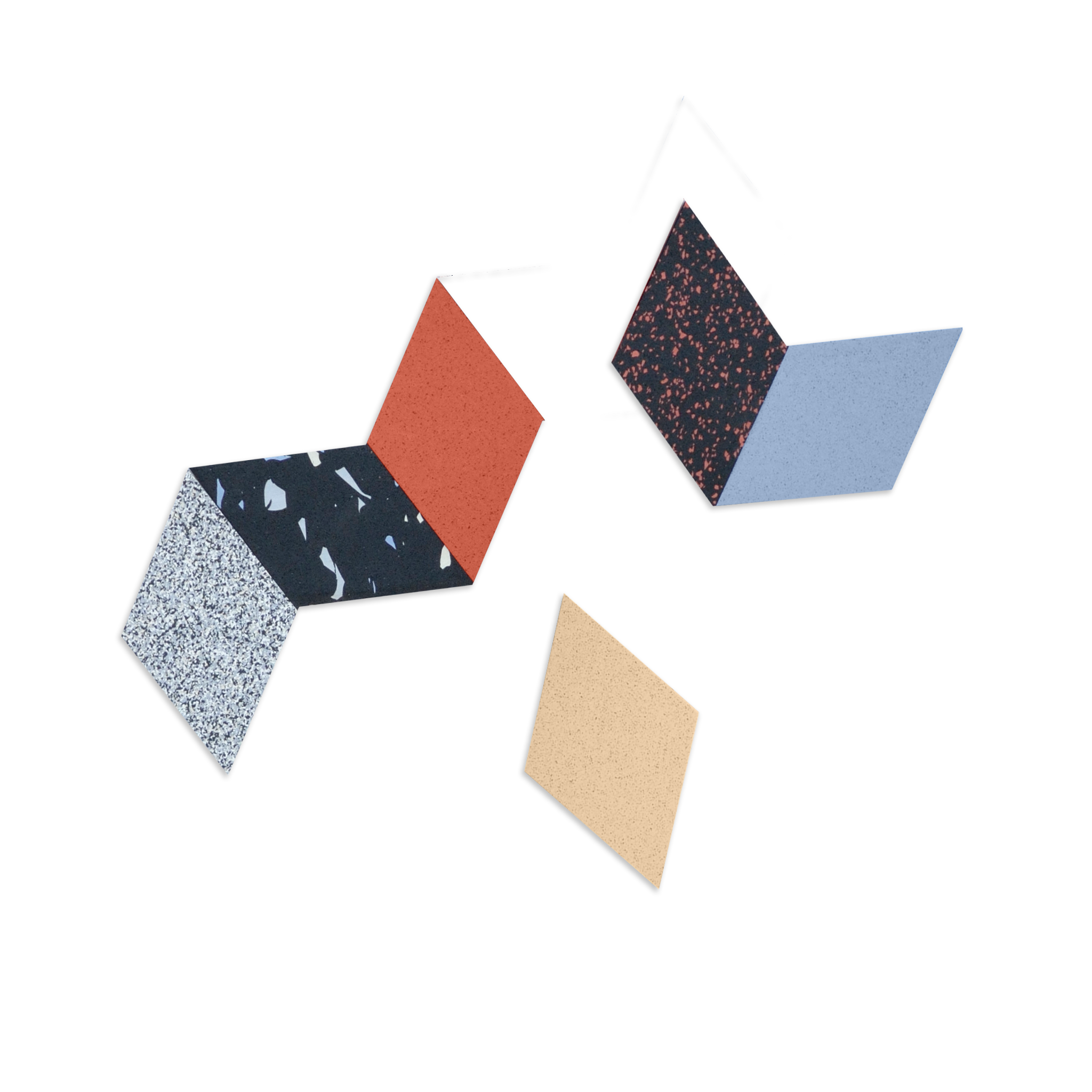 Rhombus Table Trivets - 6 Pack