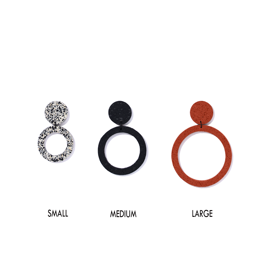 Clip on Penny Hoops