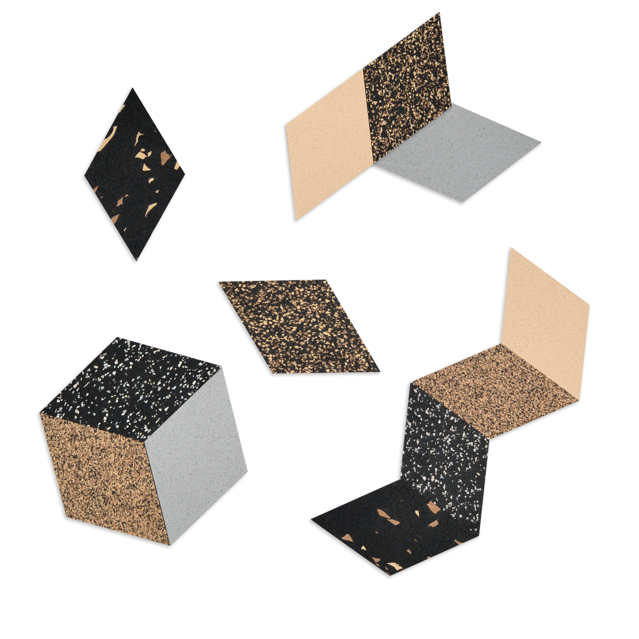 Rhombus Table Trivets - 12 Pack