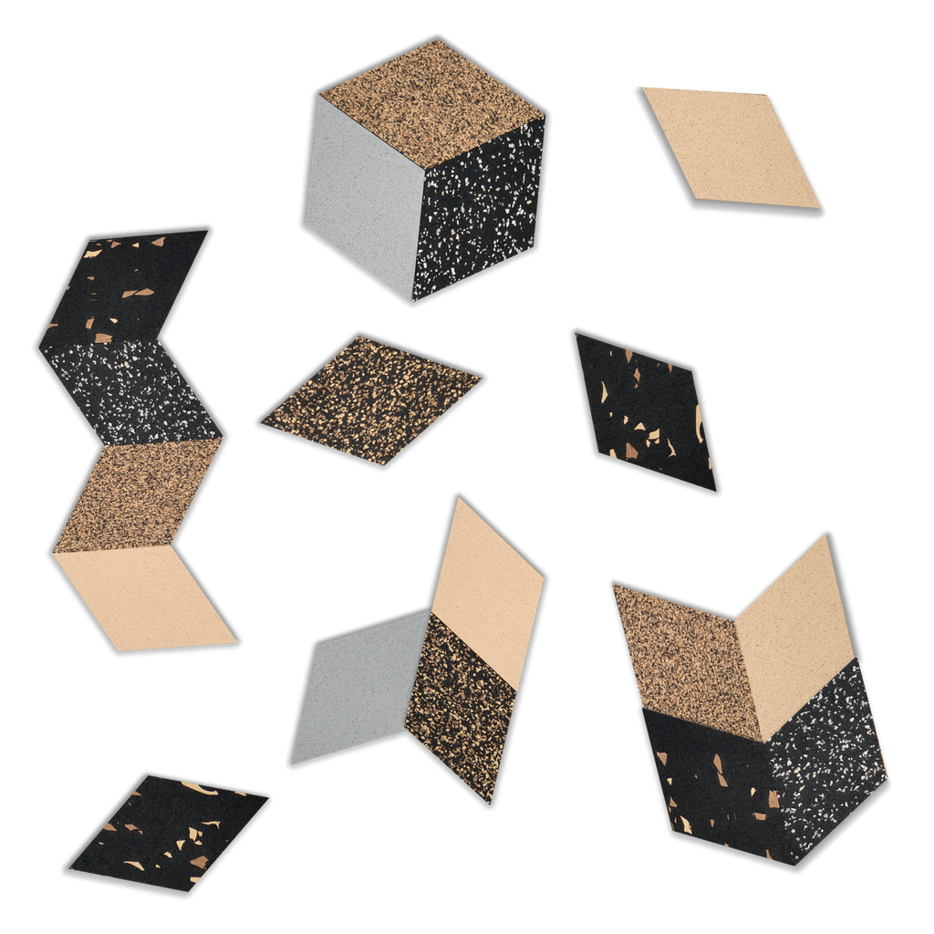 Rhombus Table Trivets - 18 Pack