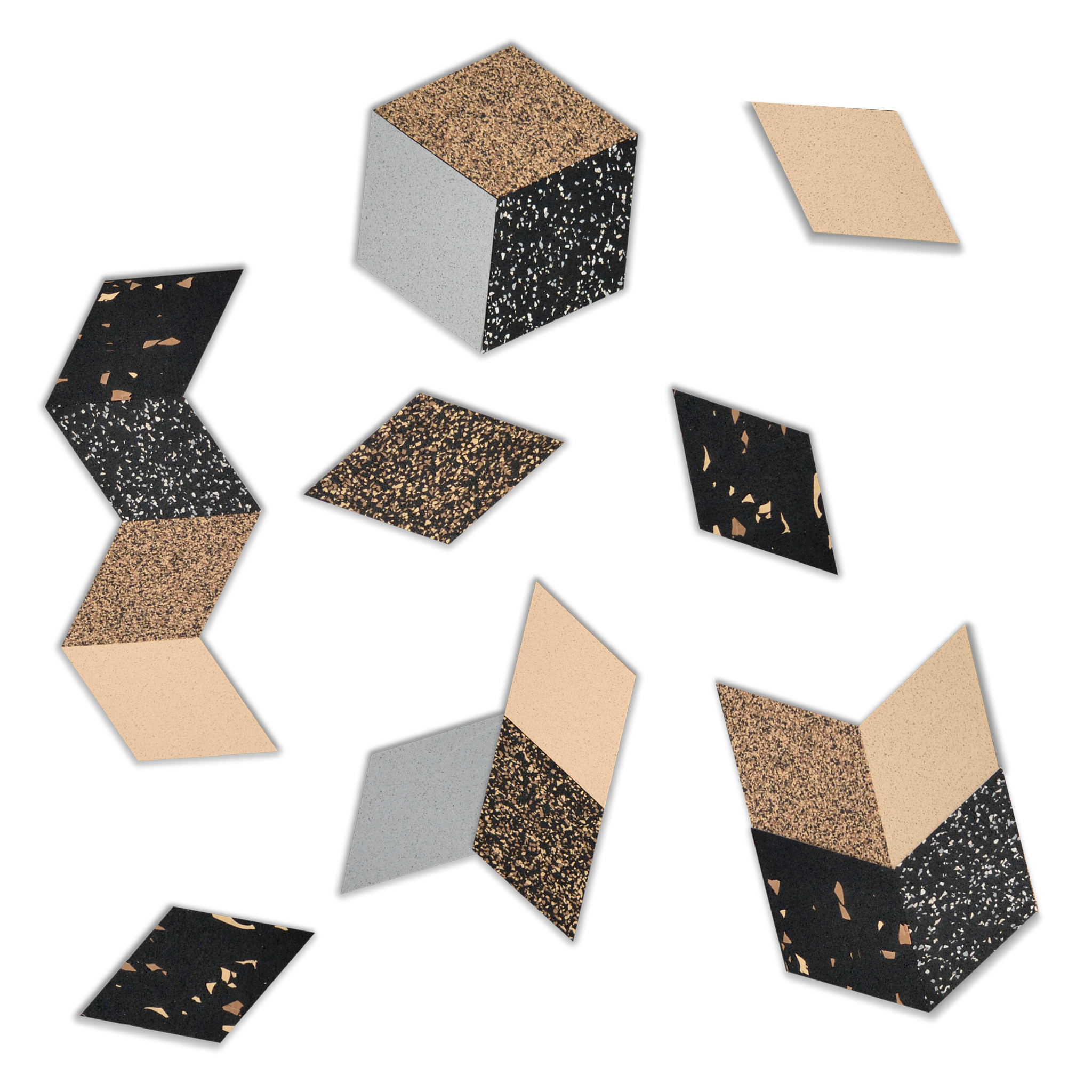 Rhombus Table Trivets - 18 Pack