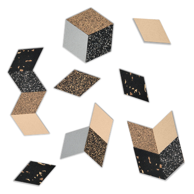 Rhombus Table Trivets - 18 Pack